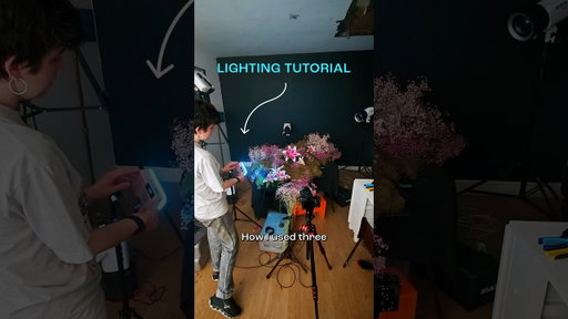 Too sweet, then too cold, then just right. Here's how the lighting evolved #lighting #tutorial