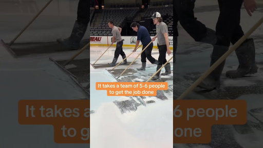 This is how ice is removed in the NHL #anaheimducks #hockey #asmr