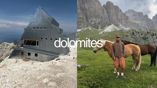 back in the dolomites