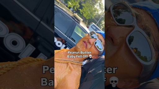 smh he fell off up fr #gurgle  #skit #funny #peanutbutter #baby