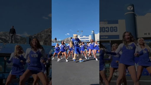 hit that #cosmo #byucougars #dance