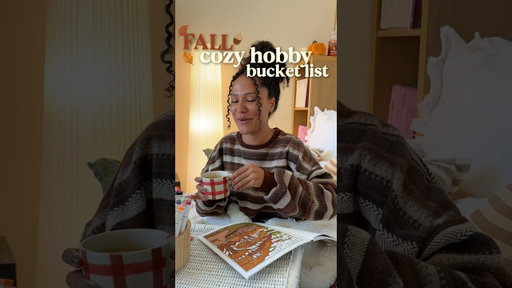 yes, i have a bucket list for fall hobbies🙂‍↕️🍂