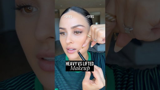 Heavy Vs Lifted Makeup l Christen Dominique