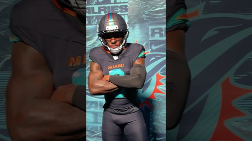 Come check this out 😎 Available first at the Hard Rock Stadium team store on 9.10.