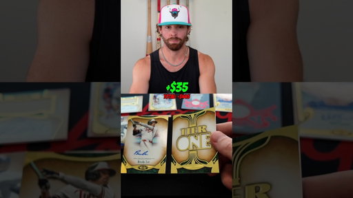 We pulled a BOOKLET from Topps Tier One!