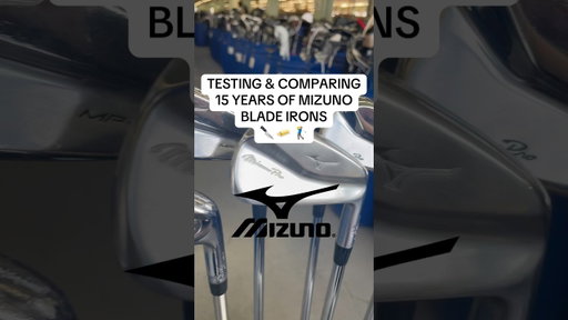ARE MIZUNO BLADES 🔪 THE BEST IN GOLF ⁉️ WE TESTED TO SEE ⛳️
