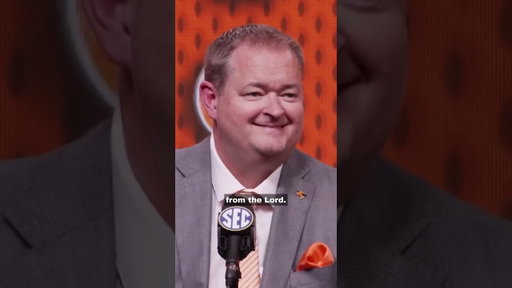 Josh Heupel Destroys Reporter! #collegefootball #comedy