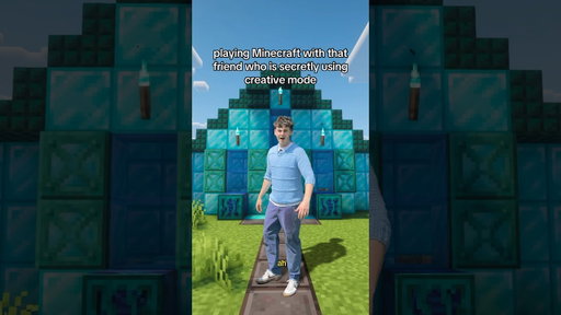 Where’s the fun in cheating? 😂🔥 #comedy #videogames #minecraft