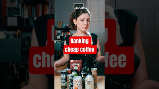 Ranking all cheap supermarket coffees #coffee #icedcoffee