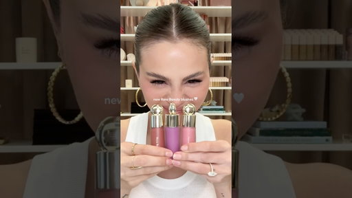 ⁠@selenagomez wears our 3 NEW Soft Punch Liquid Blush shades!!! #rarebeauty #shorts #selenagomez