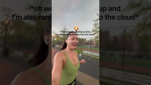 My most viral video in 2025 wasn’t even good #funny #shorts #running #rainyday #nyc #viralmoment
