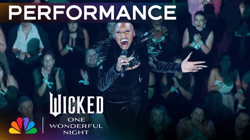 Cynthia Erivo Flies During "Defying Gravity" Performance | Wicked: One Wonderful Night | NBC