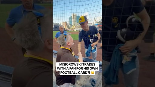MISIOROWSKI TRADES WITH A FAN FOR HIS OWN CARD?! 🤔