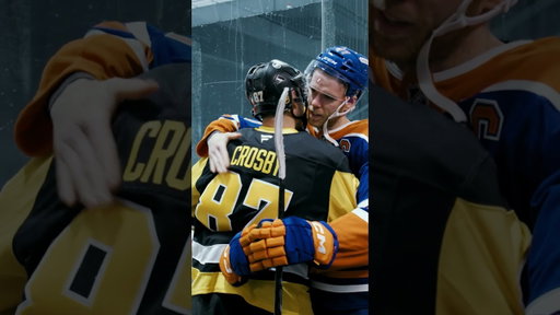 Friendly foes 🤝 #nhl #crosby #mcdavid
