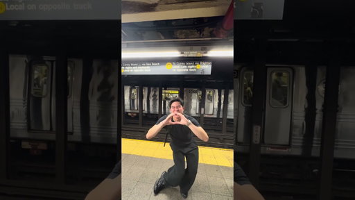 That money when you’re waiting for the Q to get quiet on the Q 🤫 #qtrain #nyc #funny