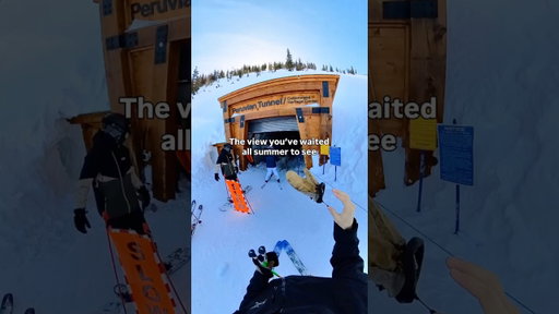 What mountain has the best view? #ski #skiing