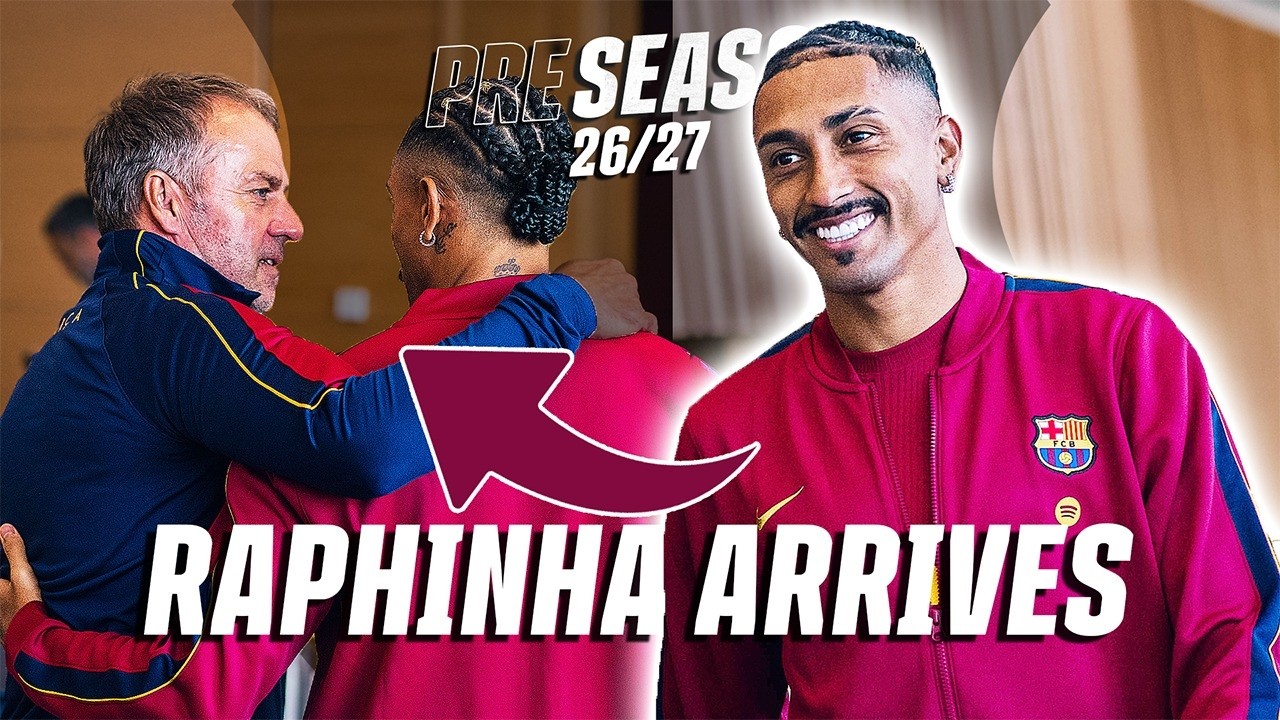 RAPHINHA JOINS THE SQUAD | INSIDE STAGE (day 3) | FC Barcelona 🔵🔴
