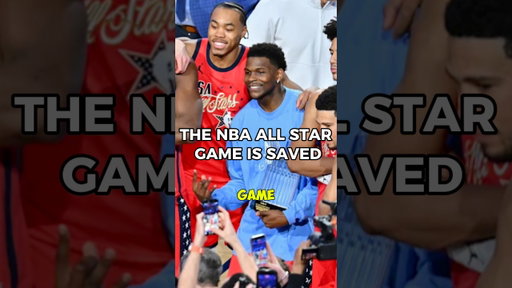 The NBA All Star Game is Saved! #nba #nbaallstar #basketball #sports #nbabasketball