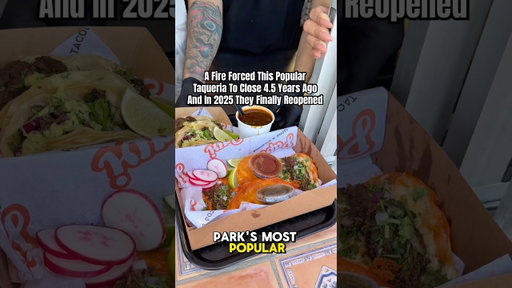 A Fire Forced Papi Tacos To Close 4.5 Years Ago And In 2025 They Finally Reopened #food #losangeles