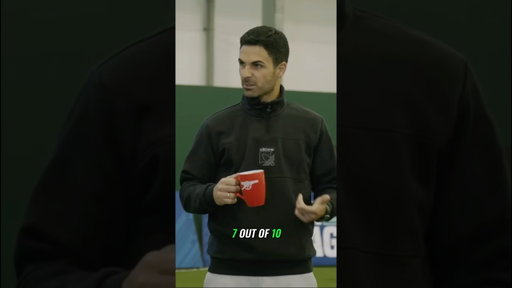 Premier League winning manager Mikel Arteta is impossible to please 😂🤣 #football #soccer