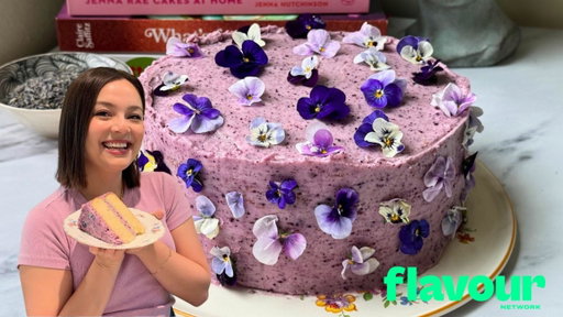 The MOST Beautiful and Delicious Lavender Lemon Cake EVER and You Can Make It Too 🪻💜