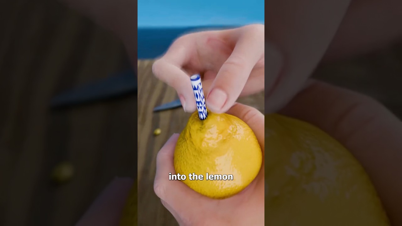 LEMON MAGIC TRICK @zackdfilms
