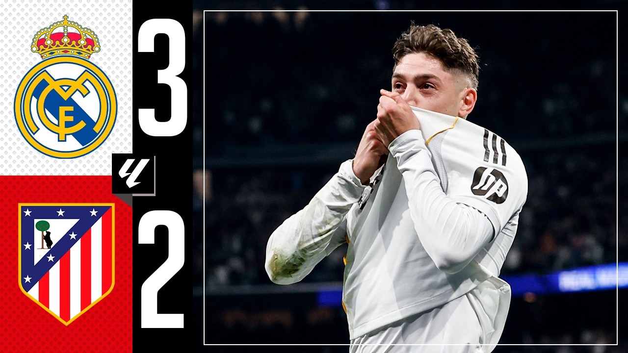HIGHLIGHTS | Real Madrid 3-2 Atlético de Madrid | LaLiga