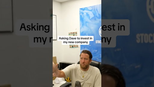 Asking Dave Portnoy to invest in my company #business #invest #barstoolsports #daveportnoy