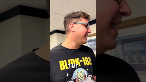 It took him a month to realize