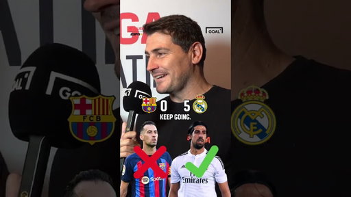 Iker Casillas keeps it humble picking his El Clasico combined XI 🤝