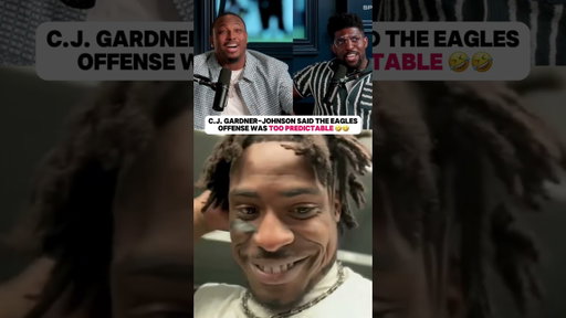 CJ Gardner Johnson Calls Eagles Offense TOO PREDICTABLE! 🤣
