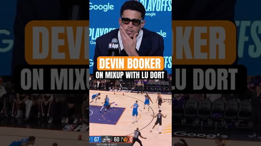 Devin Booker EXPLAINS Mixup With Lu Dort After ROLLING ANKLE