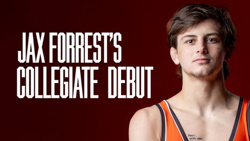 Jax Forrest PINs opponent in 47 SECONDS in Collegiate Debut - Full Bout
