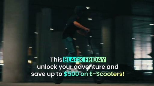 Save Big on eScooters in the GOTRAX Black Friday Sale