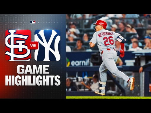 Cardinals vs. Yankees Game Highlights (8/5/26) | MLB Highlights