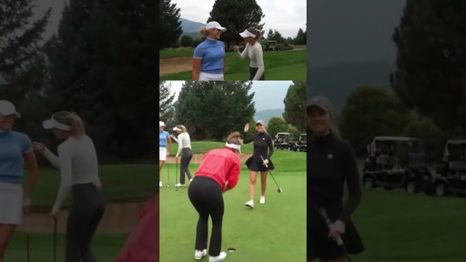When this putt has to go in!! #golfgirlgames #golfcourse #noobsplaygolf #golfdomgolf #golf