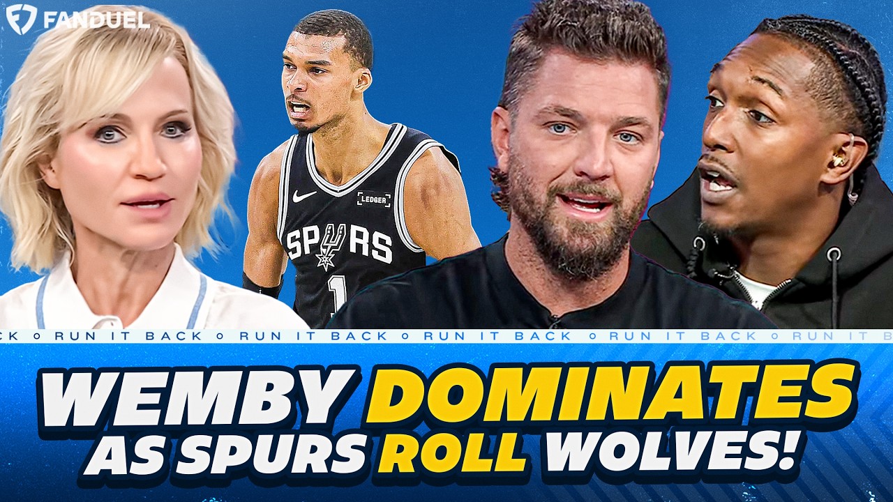 Wemby DOMINATES As Spurs Roll Past Wolves!