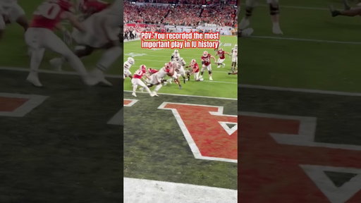 FERNANDO MENDOZA IS AN IU LEGEND FOREVER