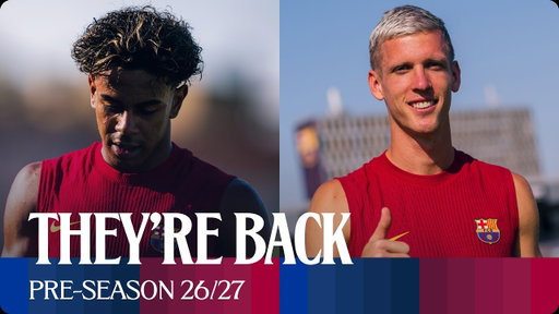 LAMINE YAMAL, OLMO, CUBARSÍ & PEDRI BACK TO WORK | FC Barcelona Preseason training 🔵🔴