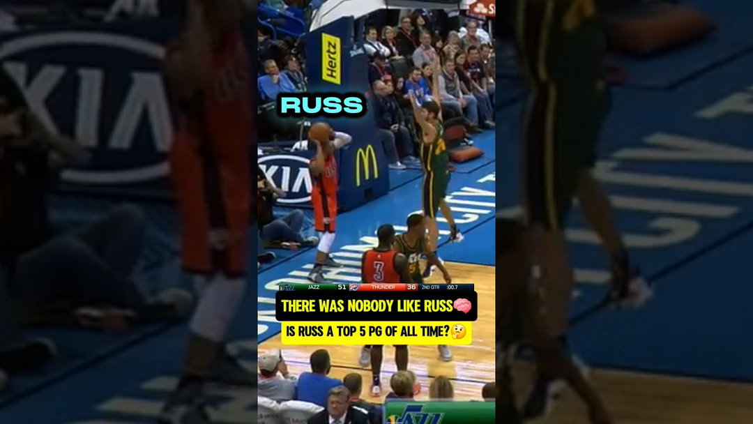 When Russ did a 1000 IQ move🧠