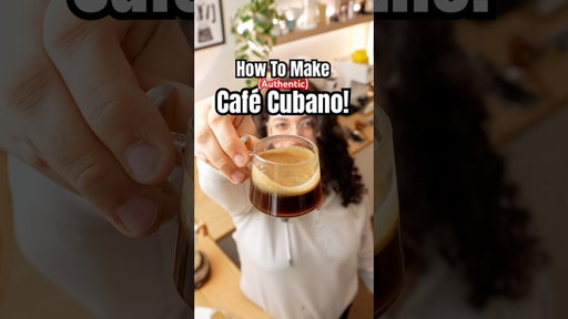 How To Make Café Cubano The AUTHENTIC Way #coffee #espresso #gabrieliglesias
