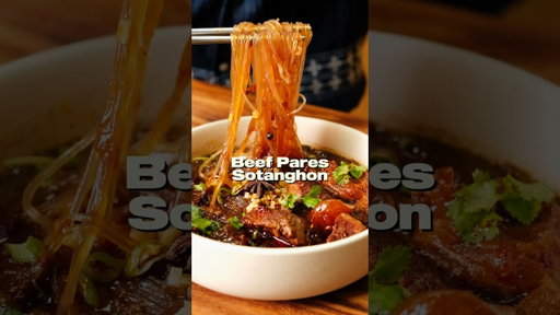 Beef Pares Sotanghon 🍜