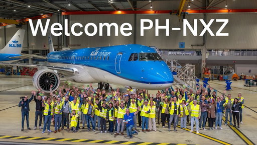 Arrival of our 25th Embraer E195-E2