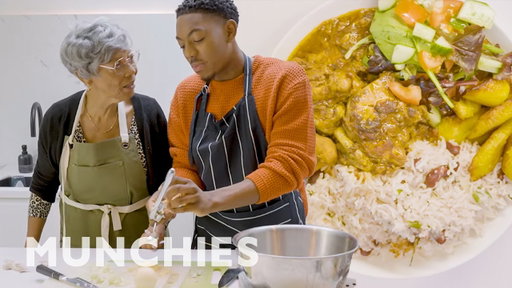 Arsenal's Myles Lewis-Skelly And His Grandma Make The Perfect Brown Stew Chicken