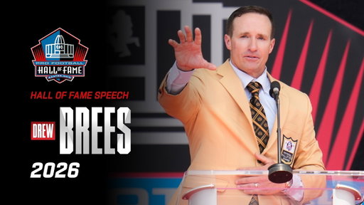 Drew Brees' FULL Hall of Fame Speech | 2026 Pro Football Hall of Fame