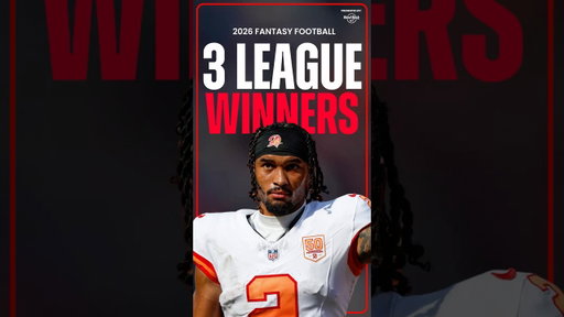 Top 3 Fantasy Football LEAGUE WINNERS to Draft! 🏆 #shorts