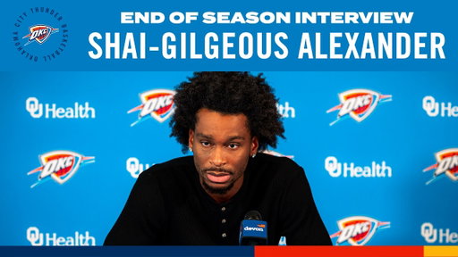 Shai Gilgeous-Alexander | 2025-26 End-of-Season Interviews | OKC Thunder