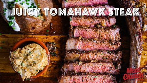 Perfect Tomahawk Steak with Cowboy Butter | Step-by-Step