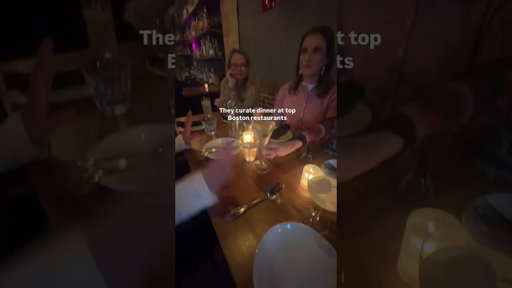 Finally an easy way to make new friends in Boston ✨🍽️ Great food and conversations but zero