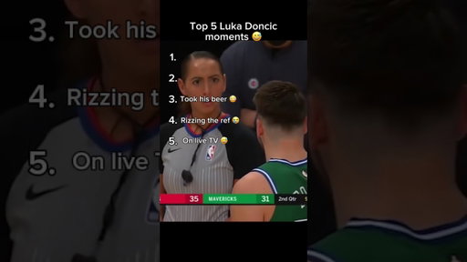 Top 5 Luka Doncic’s Moments